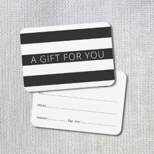 Moderne minimale zwarte strepen — schoonheid