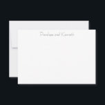 Moderne, minimale zwarte witte speelgoedtypografie bedankkaart<br><div class="desc">Moderne,  minimale zwarte witte speelgoedfoto Hartelijk dank voor uw kaart</div>