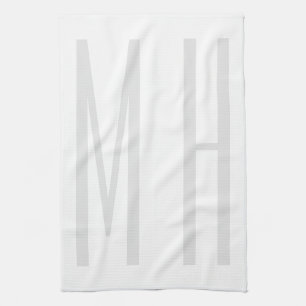 Moderne minimaliserende monogram Professional Plai Theedoek