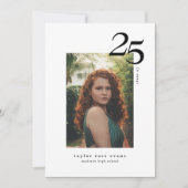 Moderne minimalist 2023 | Foto-Afstuderen Kaart (Voorkant)