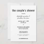 Moderne minimalist Het gebeurt in de douche van de Kaart (Achterkant)