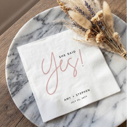 Moderne minimalist: ja, partij servet