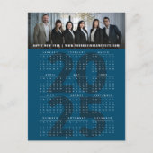 Moderne minimalistische 2023-kalender - Nieuwjaars Feestdagenkaart (Voorkant)