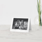 Moderne, minimalistische, aangepaste feestdag voor kaart (Voorkant)