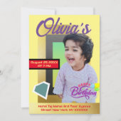 Moderne minimalistische aangepaste foto All Age Ve Kaart (Voorkant)