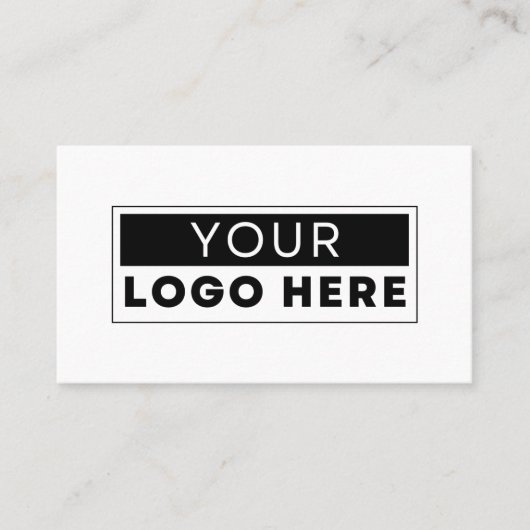 Moderne minimalistische aangepaste Icons voor soci Visitekaartje (Voorkant)