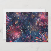 Moderne minimalistische aangepaste Jubileum fotoka Kaart (Achterkant)