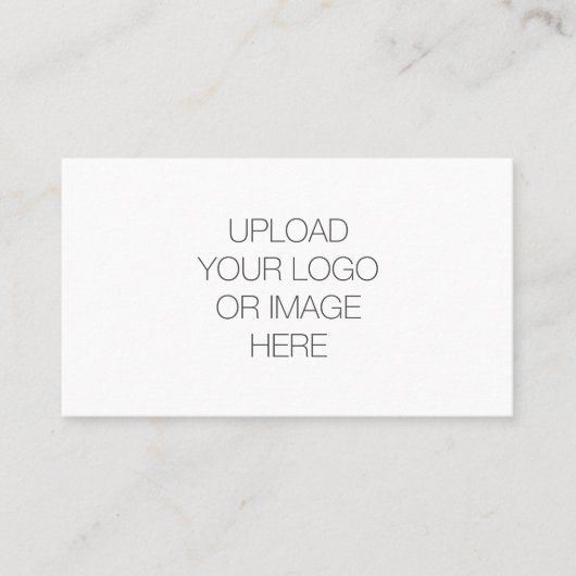 Moderne minimalistische aangepaste Logo lichtgrijs Visitekaartje (Voorkant)