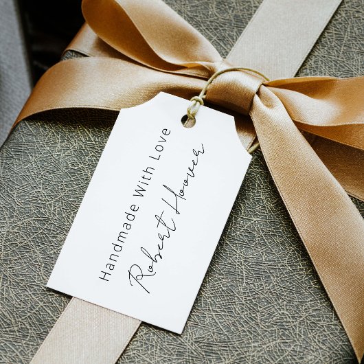 Moderne minimalistische aangepaste naam handgemaak rubberstempel