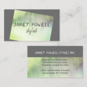 moderne minimalistische aangepaste visitekaartjes  (Voorkant / Achterkant)