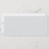 Moderne Minimalistische Aangepaste Zakelijke Cadea (Achterkant)