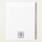 Moderne Minimalistische | Aangepaste Zakelijke Log Planner (Achterkant)