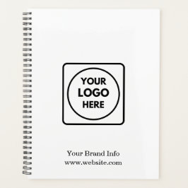 Moderne Minimalistische | Aangepaste Zakelijke Log Planner