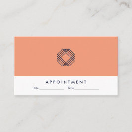 Moderne minimalistische aanwijzing voor schone typ visitekaartje