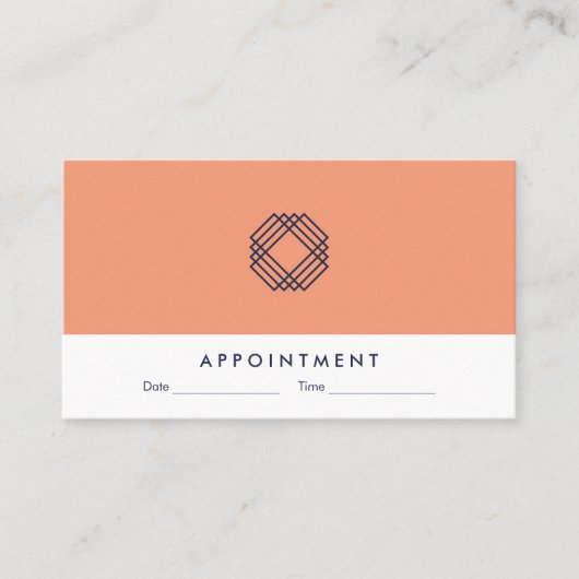 Moderne minimalistische aanwijzing voor schone typ visitekaartje (Voorkant)