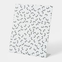 Moderne Minimalistische Abstracte Bureauteeken