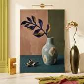 Moderne Minimalistische Abstracte Stilleven Poster