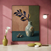 Moderne Minimalistische Abstracte Stilleven Poster