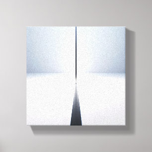 Moderne Minimalistische Abstracte Verticale Balk - Canvas Afdruk