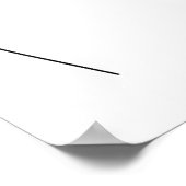 Moderne minimalistische Abstracte vrouw in Pet Lin Poster (Hoek)