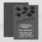 Moderne Minimalistische Afsluitingsfeest Uitnodigi Kaart (Voorkant / Achterkant)