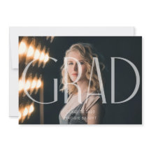 Moderne minimalistische afstudeeraankondiging 2023