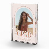 Moderne minimalistische Afstuderen Keepsake fotobl Fotoblokken (Rechts)