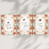 Moderne minimalistische Afstuderen voedsel Kaart