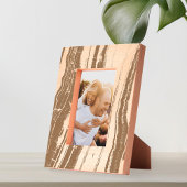 Moderne minimalistische agaat marmeren patroon gegraveerde lijstjes