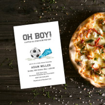 Moderne Minimalistische All Star Voetbal Baby Show