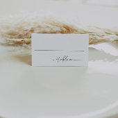 Moderne minimalistische Baby shower plaats kaarten Plaatskaartje