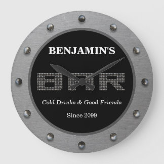 Moderne minimalistische bar wandklok