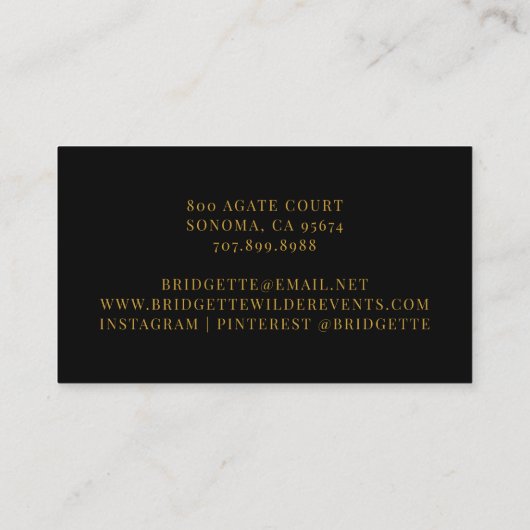 Moderne minimalistische barber-winkel haar Stylist Visitekaartje (Achterkant)