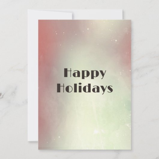 Moderne minimalistische bedrijfsfeestblush kaart (Achterkant)