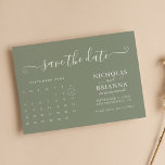 Moderne, minimalistische begroting voor groene age save the date<br><div class="desc">Moderne,  minimale budgettaire spreiding van de groene agenda voor de kalender,  met behoud van de datum. Eenvoudig personaliseren door elke info te vervangen. Beweeg de cirkel door de verbinding te klikken verder aanpast. Controleer de voorvertoning voordat u aan de wagen toevoegt.</div>