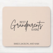 Moderne minimalistische beste grootouders ooit muismat (Voorkant)