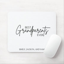 Moderne minimalistische beste grootouders ooit