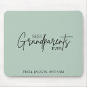 Moderne minimalistische beste grootouders ooit muismat (Voorkant)