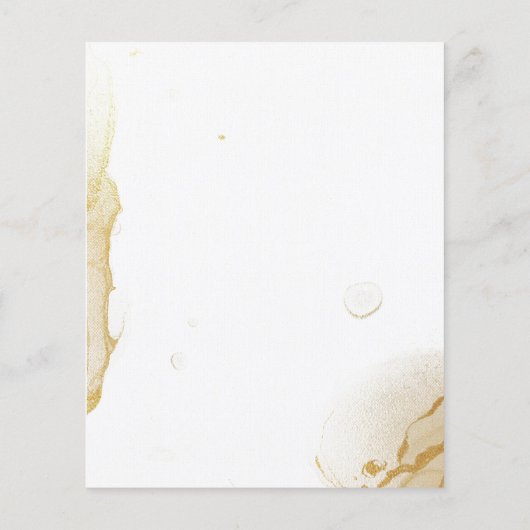 Moderne minimalistische bewaarder de datumkaart (Achterkant)