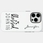 Moderne minimalistische bijbelvers Johannes 1:16 i Case-Mate iPhone Case (Achterkant (horizontaal))