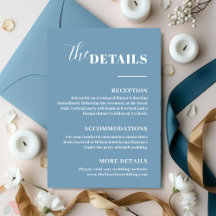 Moderne minimalistische blauwe details