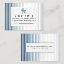 Moderne & Minimalistische Blauwe Kinderwagen Luier