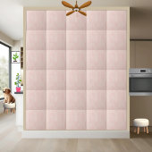 Moderne minimalistische Blush Pink geometrische Tegeltje