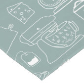 Moderne minimalistische boerderij keukengerei korte tafelloper (Hoek)