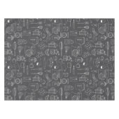 Moderne minimalistische boerderij keukengerei tafelkleed (Voorkant (Horizontaal))