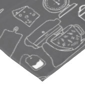 Moderne minimalistische boerderij keukengerei tafelkleed (Gekanteld)