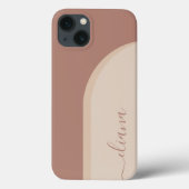 Moderne minimalistische Boho Arch - Aangepast Case-Mate iPhone Case (Achterkant)