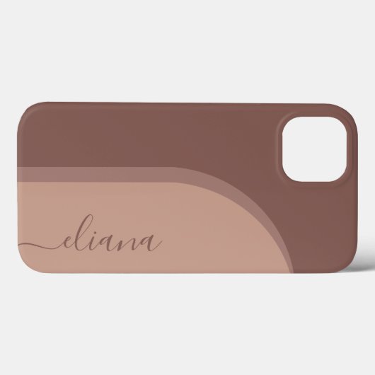 Moderne minimalistische Boho Arch - Aangepast Case-Mate iPhone Case (Achterkant (horizontaal))