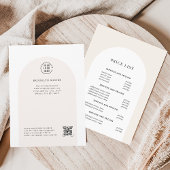 Moderne minimalistische Boho Arch | Prijsoverzicht