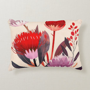 Moderne Minimalistische Boho Bloemige Botanische Accent Kussen